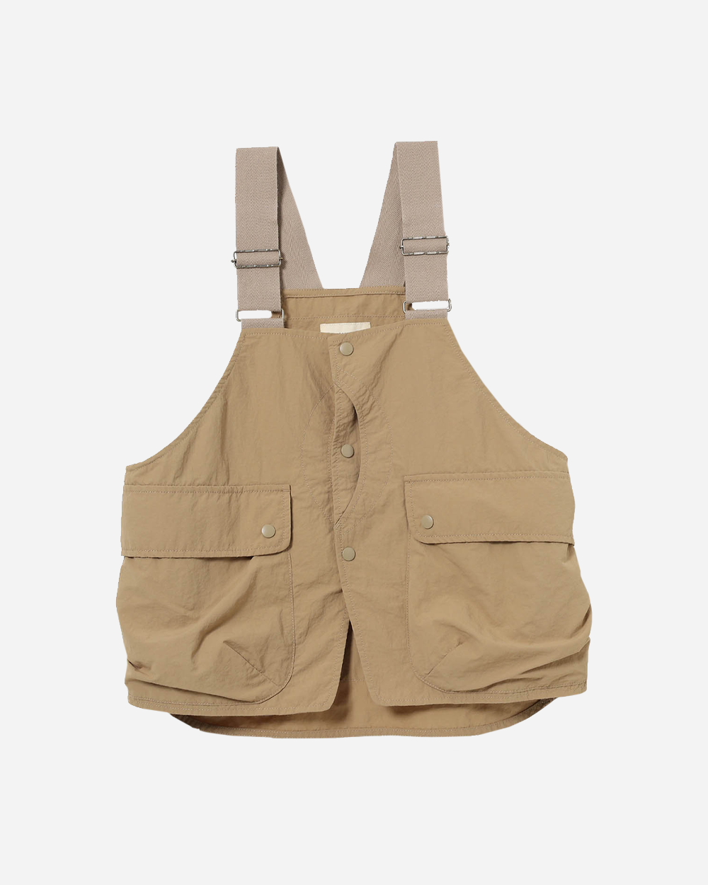 BEAMS BOY PE Hunting Vest Beige 1306-0096-652-2088