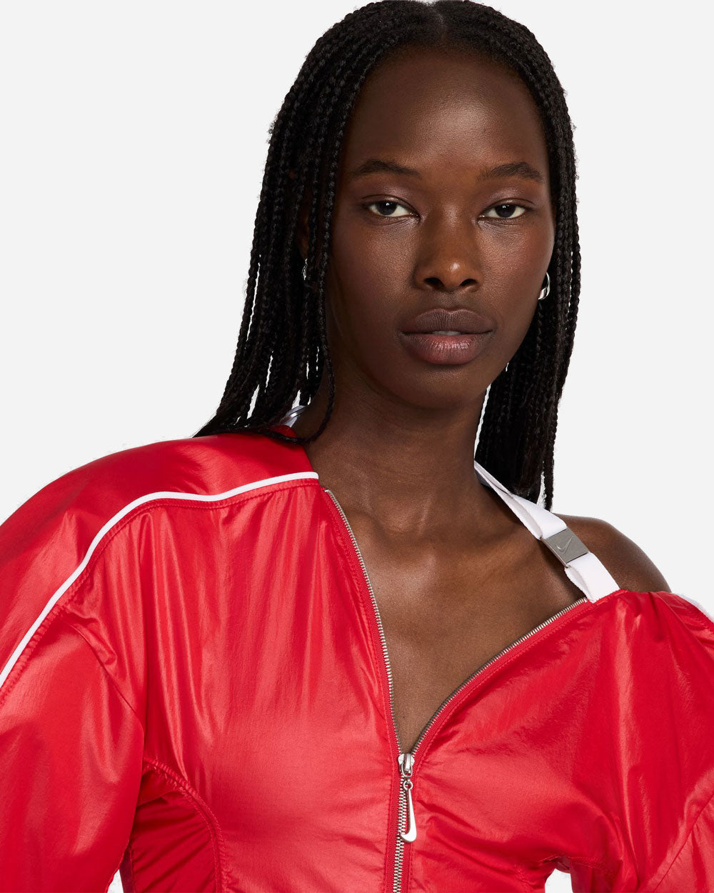 Jacquemus x Nike Track Jacket University Red/White FV5689-642