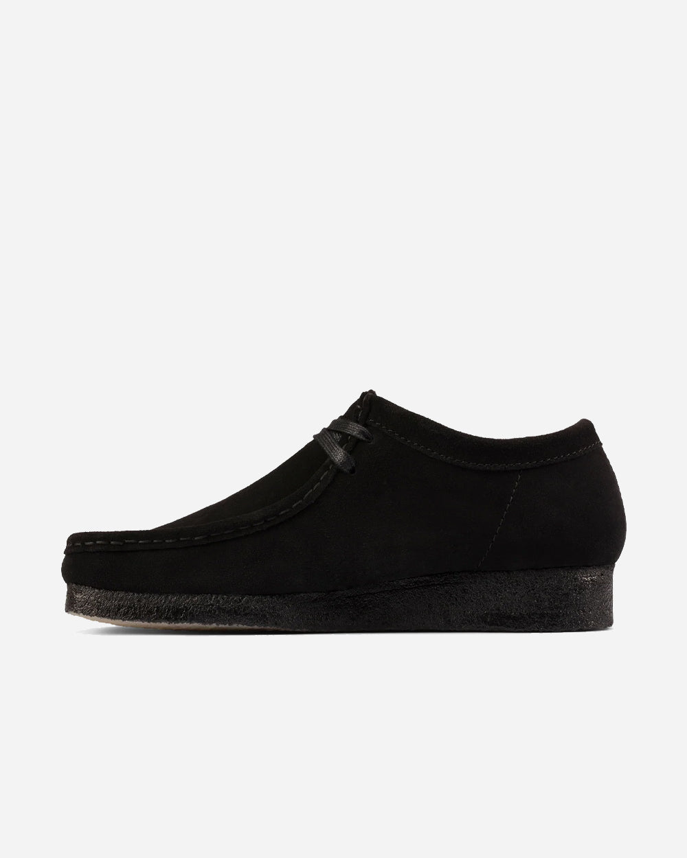 Clarks Wallabee Black Suede 146283