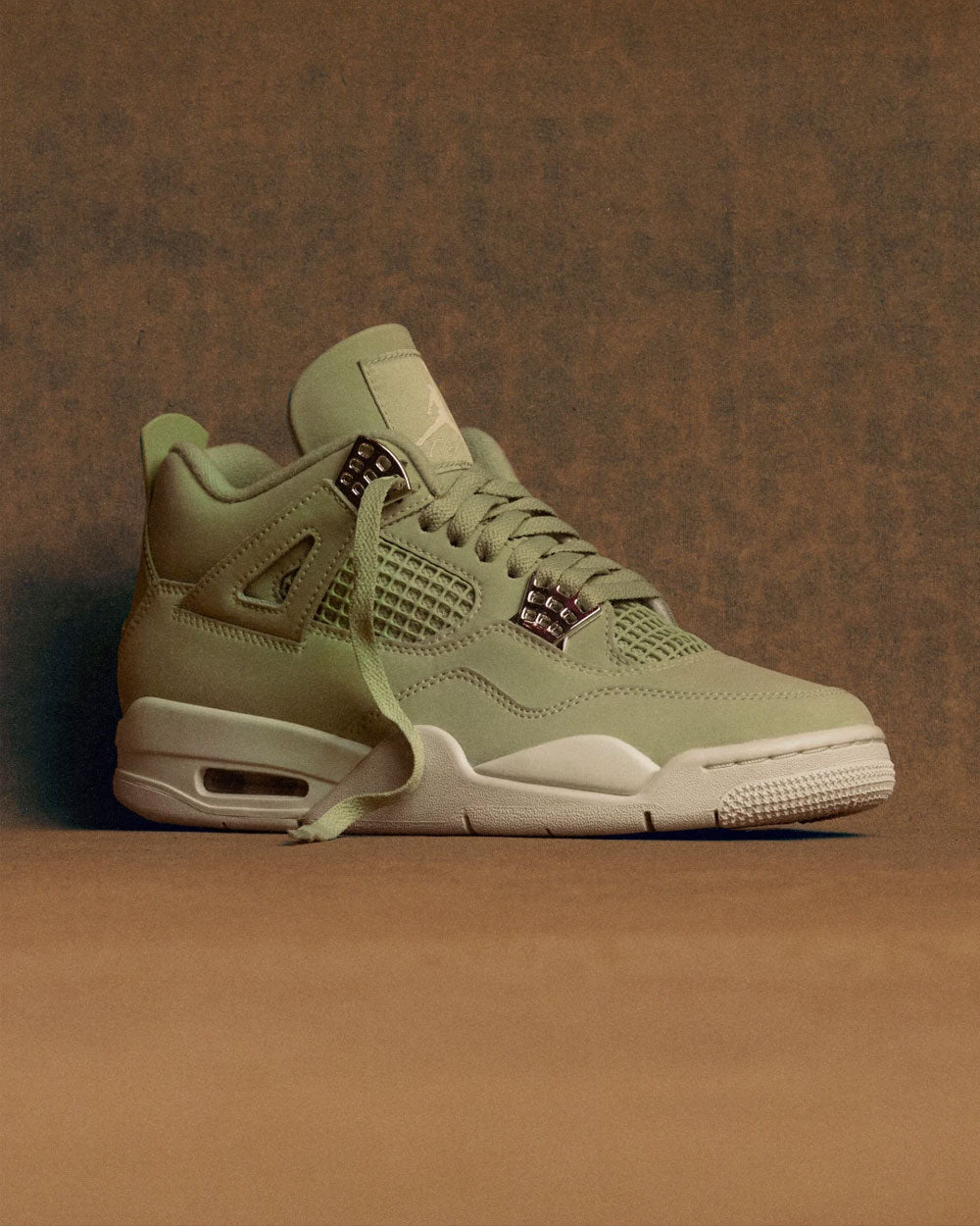 Air Jordan 4 Retro "Abundance" Seafoam/Sail Metallic HV0823-003