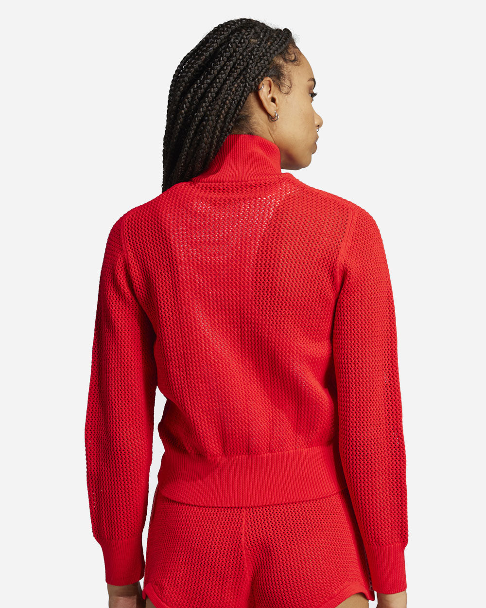 adidas Originals Crochet Track Top Scarlett JD1083