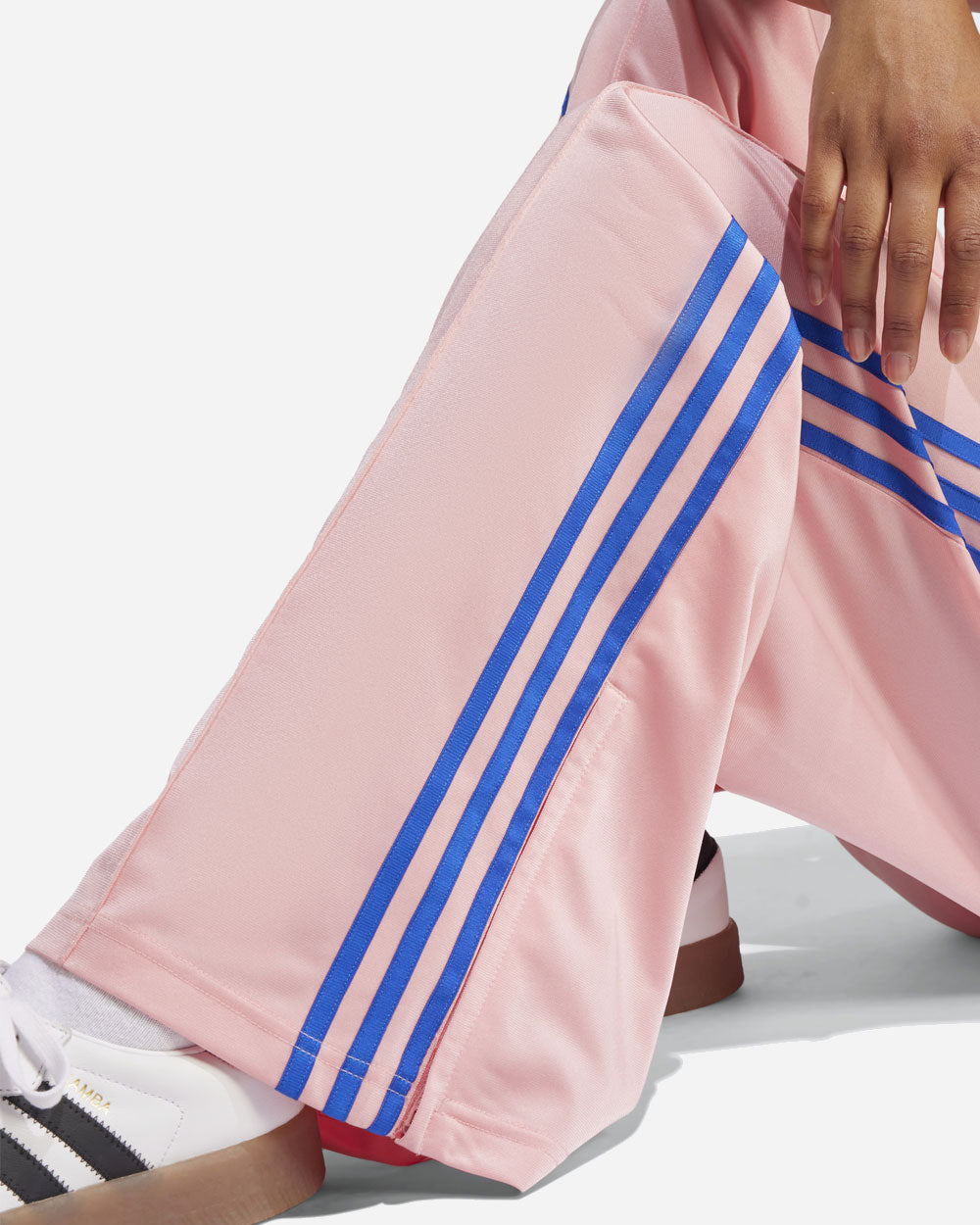 adidas Originals Firebird Loose Trackpants Pink/Blue JP2312