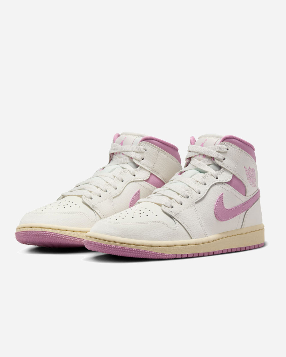 Air Jordan 1 Mid "Strawberries & Cream" Sail/Orchid/Muslin BQ6472-162