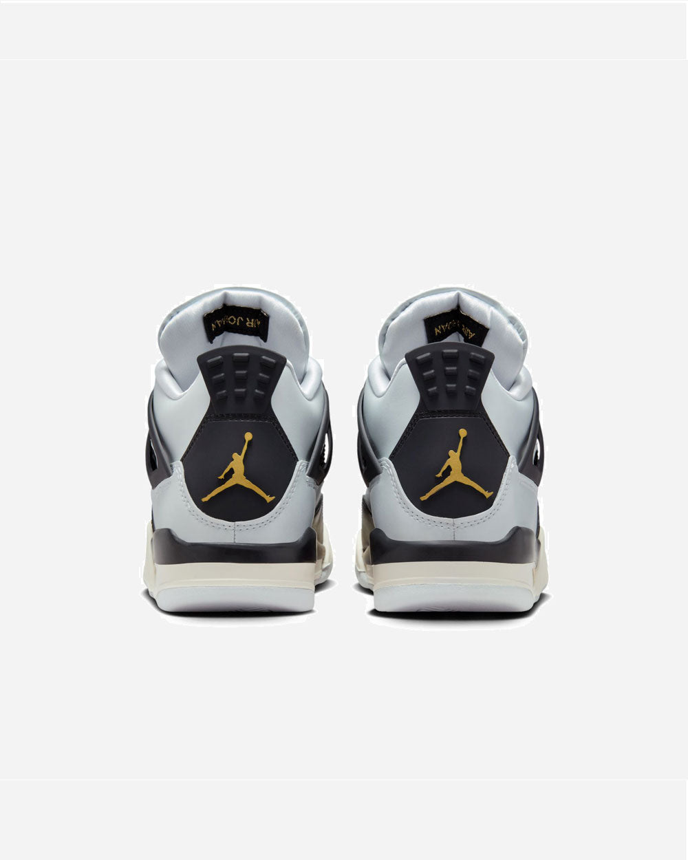 Air Jordan 4 Retro "Pure Platinum" Metallic Gold/Black GS FZ8585-070