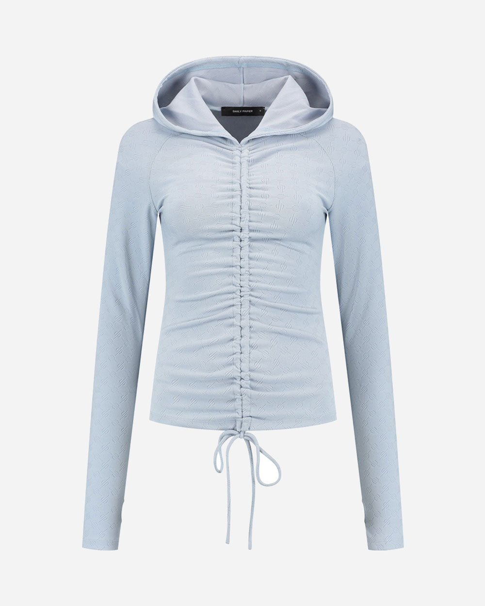 Daily Paper Monogram Fitted Hoodie Light Blue 2511102