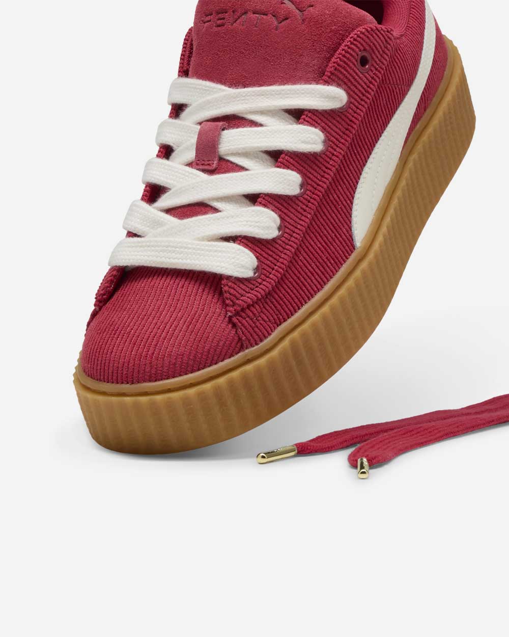 Puma Creeper Phatty Corduroy Club Red/Warm White 39987004