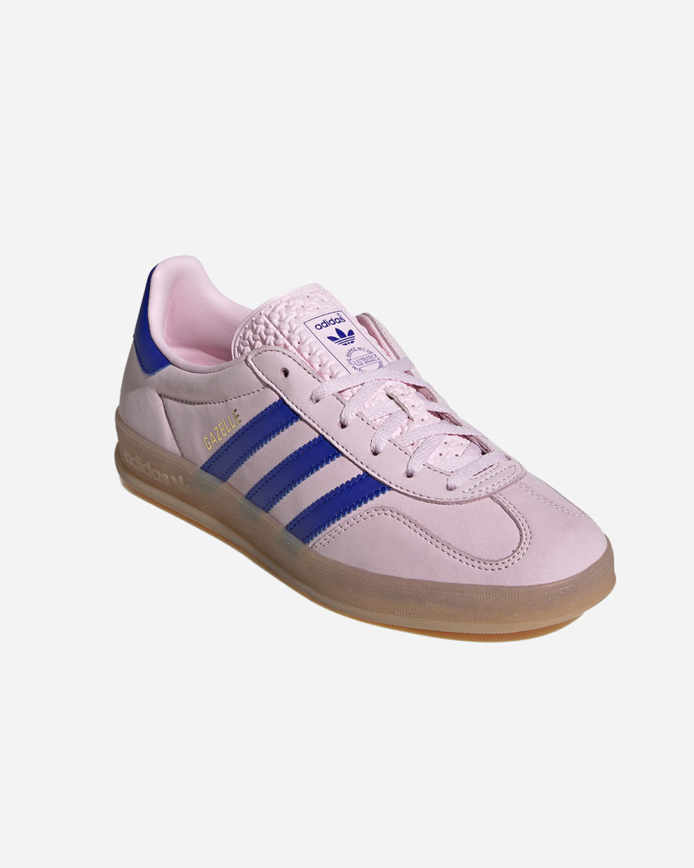 Adidas Gazelle Indoor Clear Pink/Lucid Blue/Gum JI1371