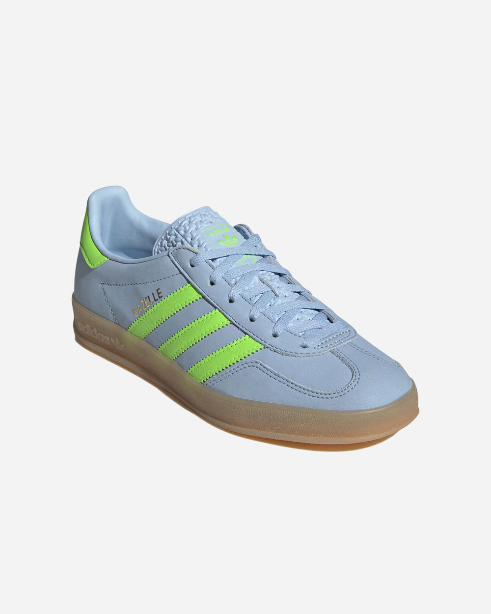 Adidas Gazelle Indoor Clear Sky/Solar Green/Gum JI1372