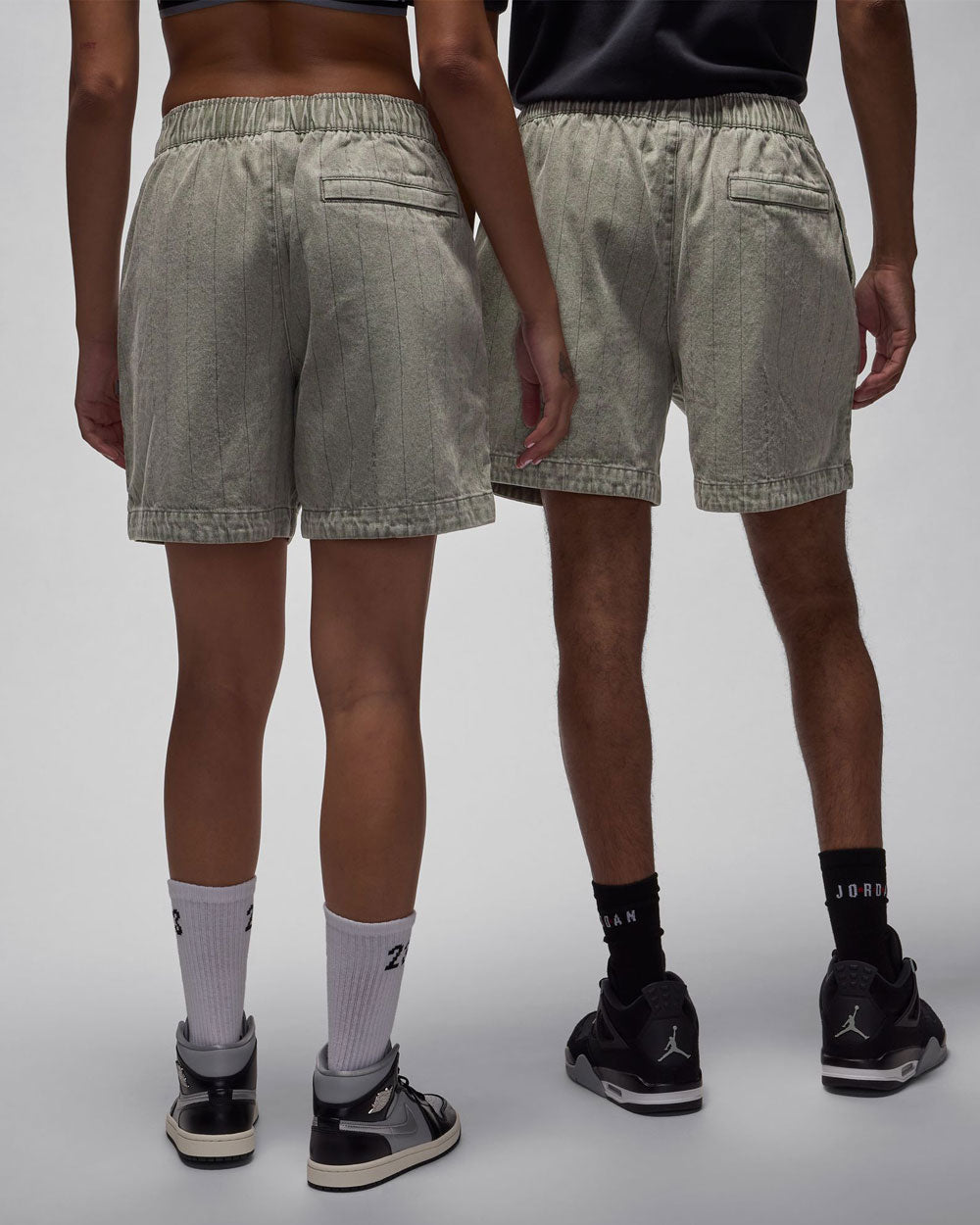 A Ma Maniére x Air Jordan Shorts Flat Pewter HF0536-029