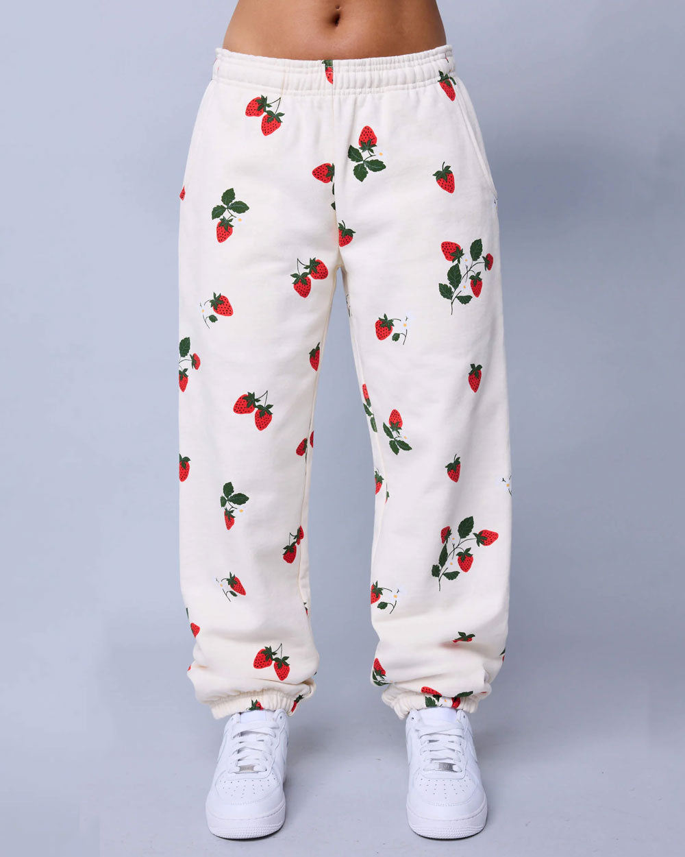 Melody Ehsani Strawberry Fields Sweatpants Buttercream MEW203KP050AOP3