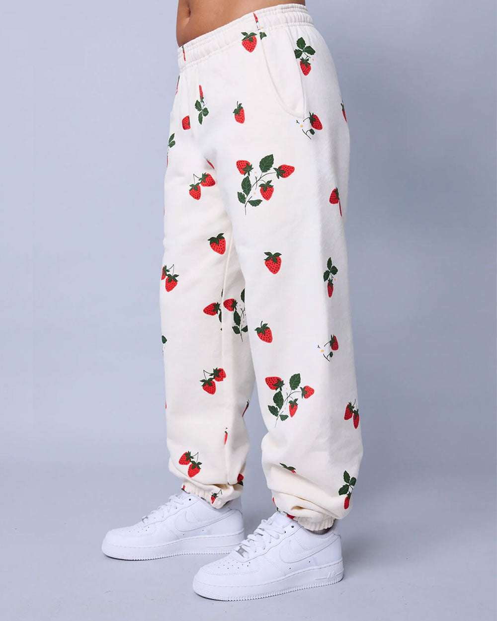 Melody Ehsani Strawberry Fields Sweatpants Buttercream MEW203KP050AOP3