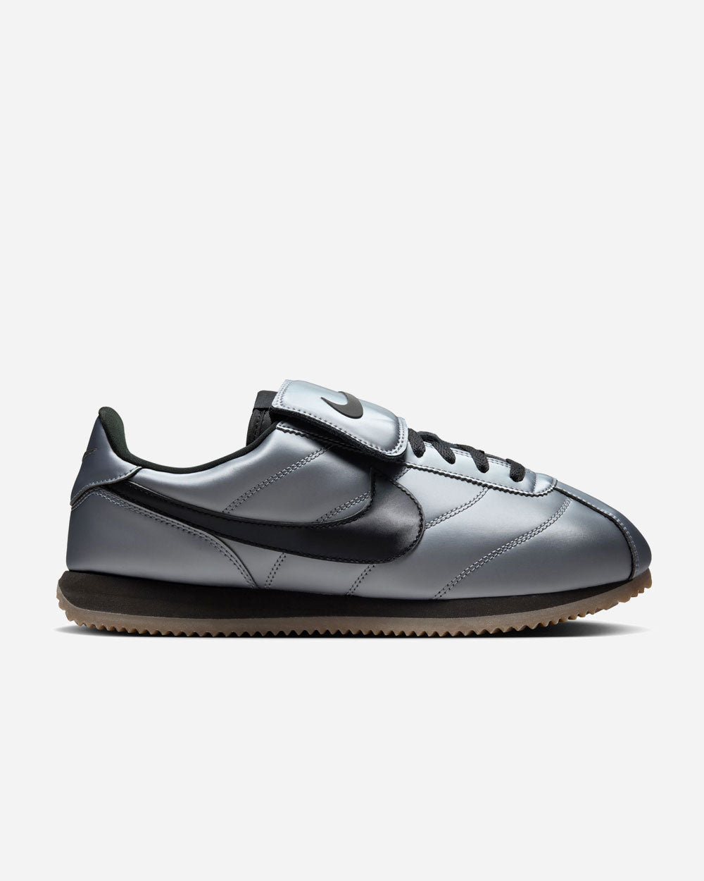 Nike Cortez Leather SE Metallic Cool Grey/Black/Gum HQ3490-099