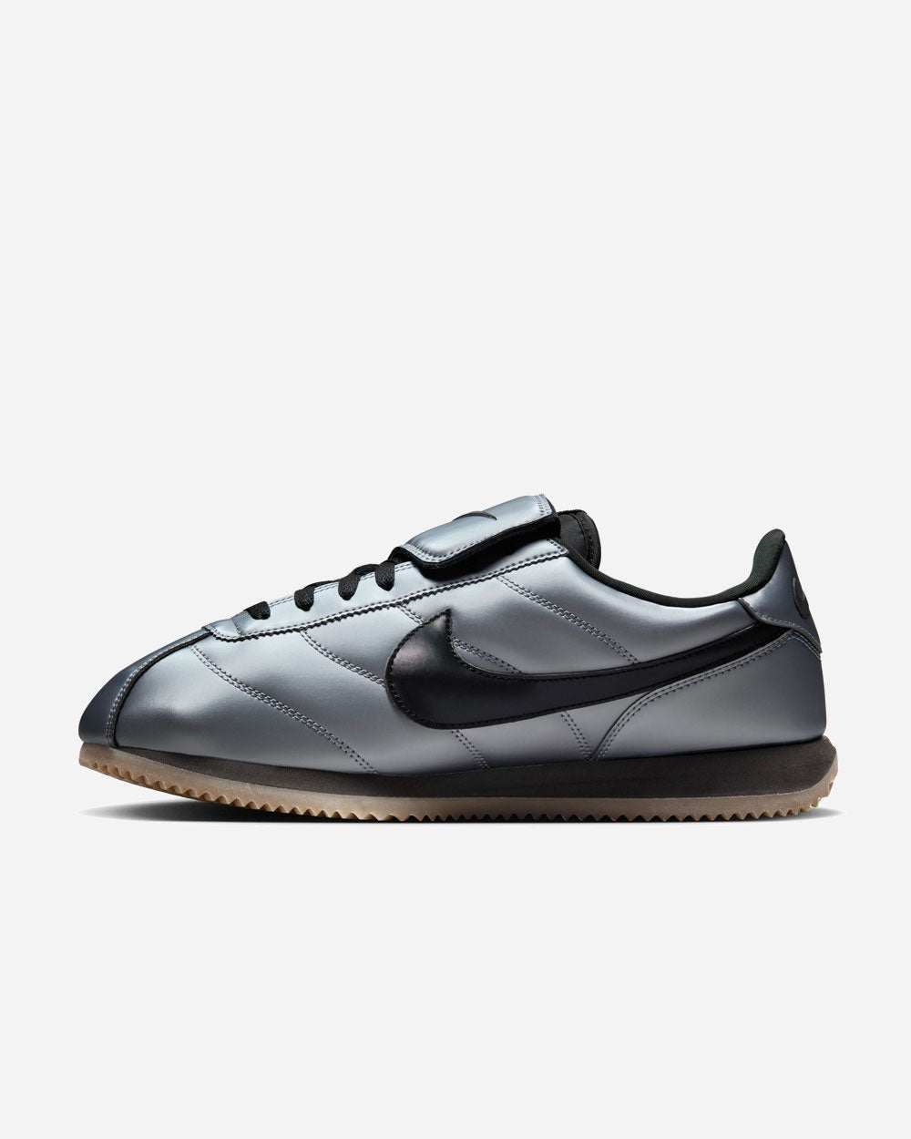 Nike Cortez Leather SE Metallic Cool Grey/Black/Gum HQ3490-099