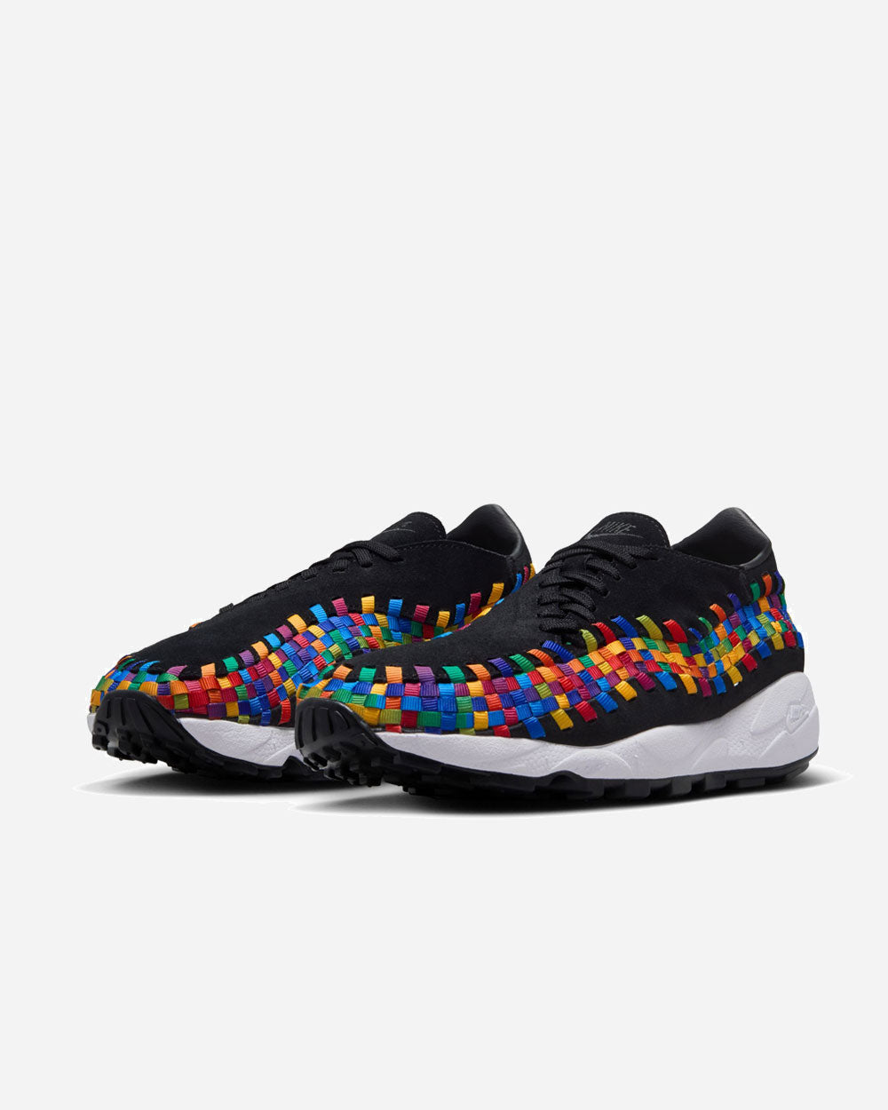 Nike Air Footscape Woven"Rainbow" Black/White FB1959-002