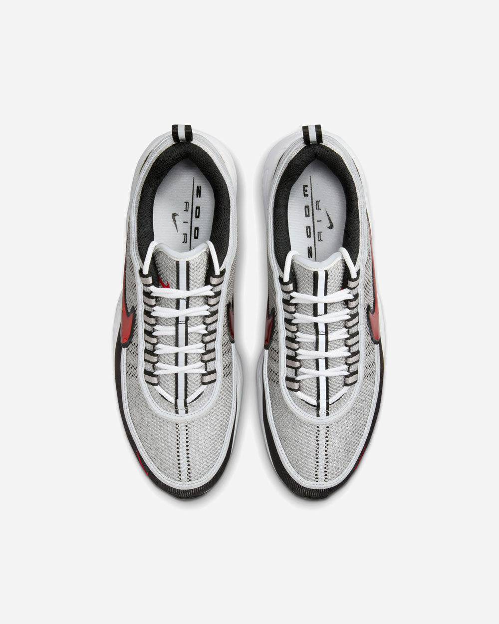 Nike Air Zoom Spiridon SP Metallic Silver/Sport Red HF9117-001