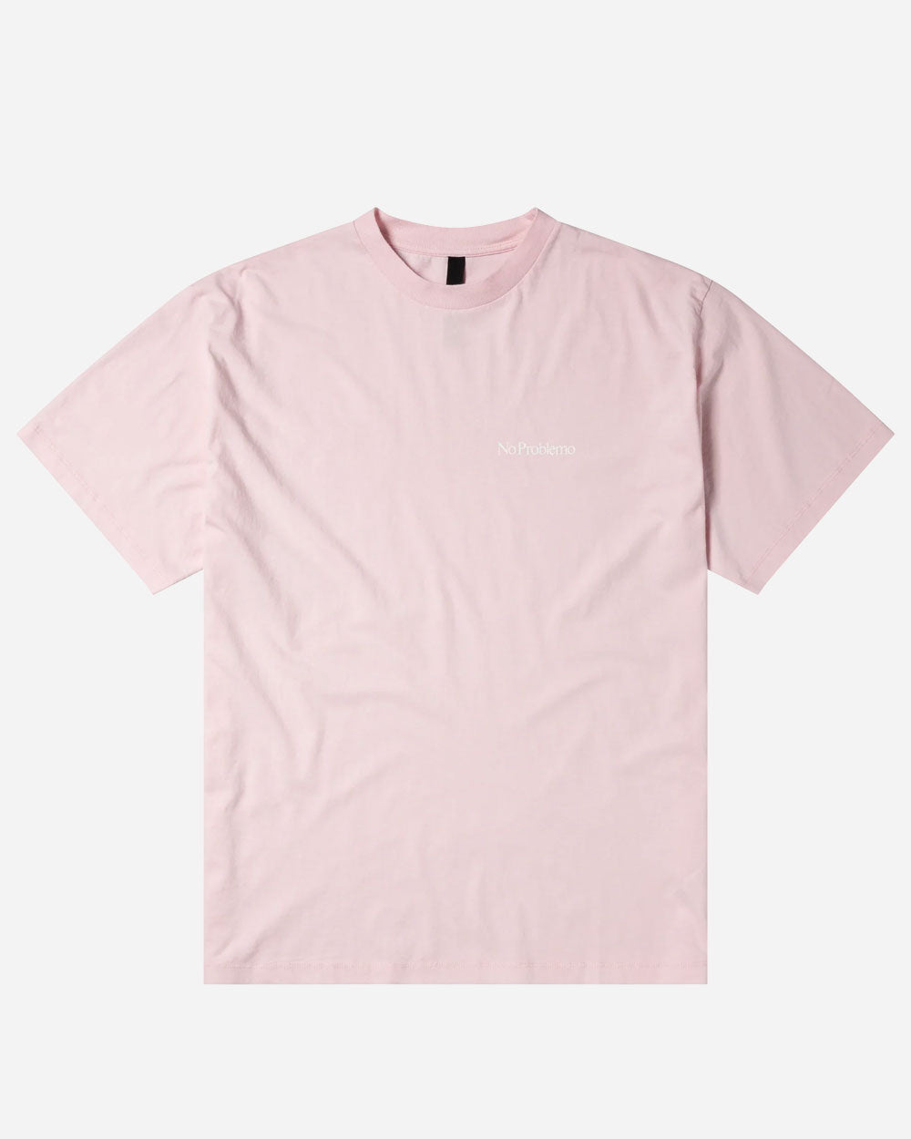 No Problemo Mini Problemo Short Sleeve Tee Pale Pink NP60009.03.PNK