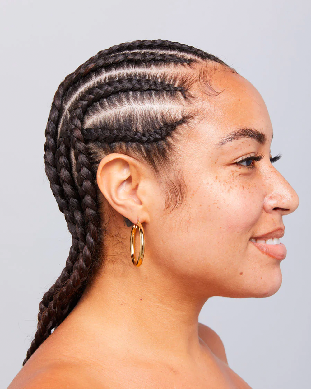 Sade Hoop Earrings Gold