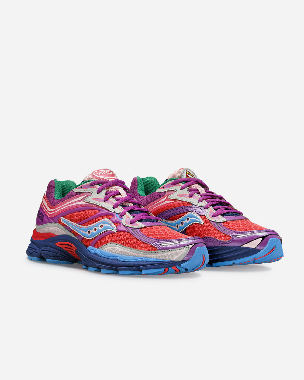 Jae Tips x Saucony Progrid Omni 9 "To Do List" Pink/Blue S70864-1