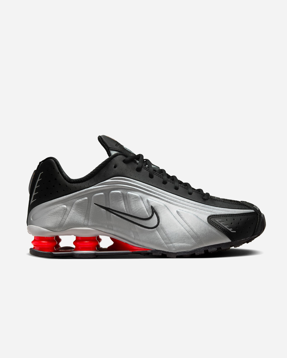 Nike Shox R4 Black/Metallic Silver/Max Orange BV1111-008