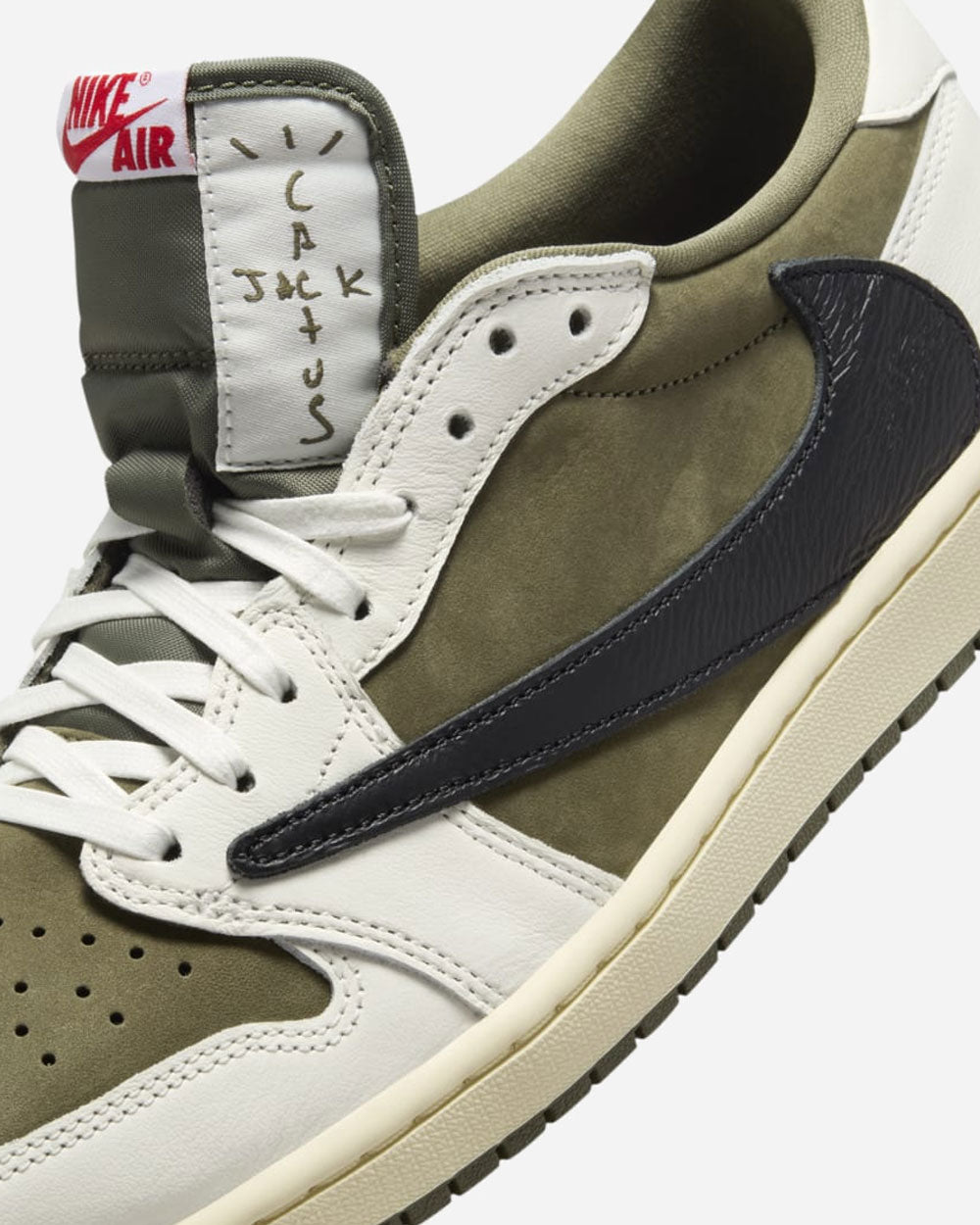 Travis Scott x Air Jordan 1 Low OG Medium Olive