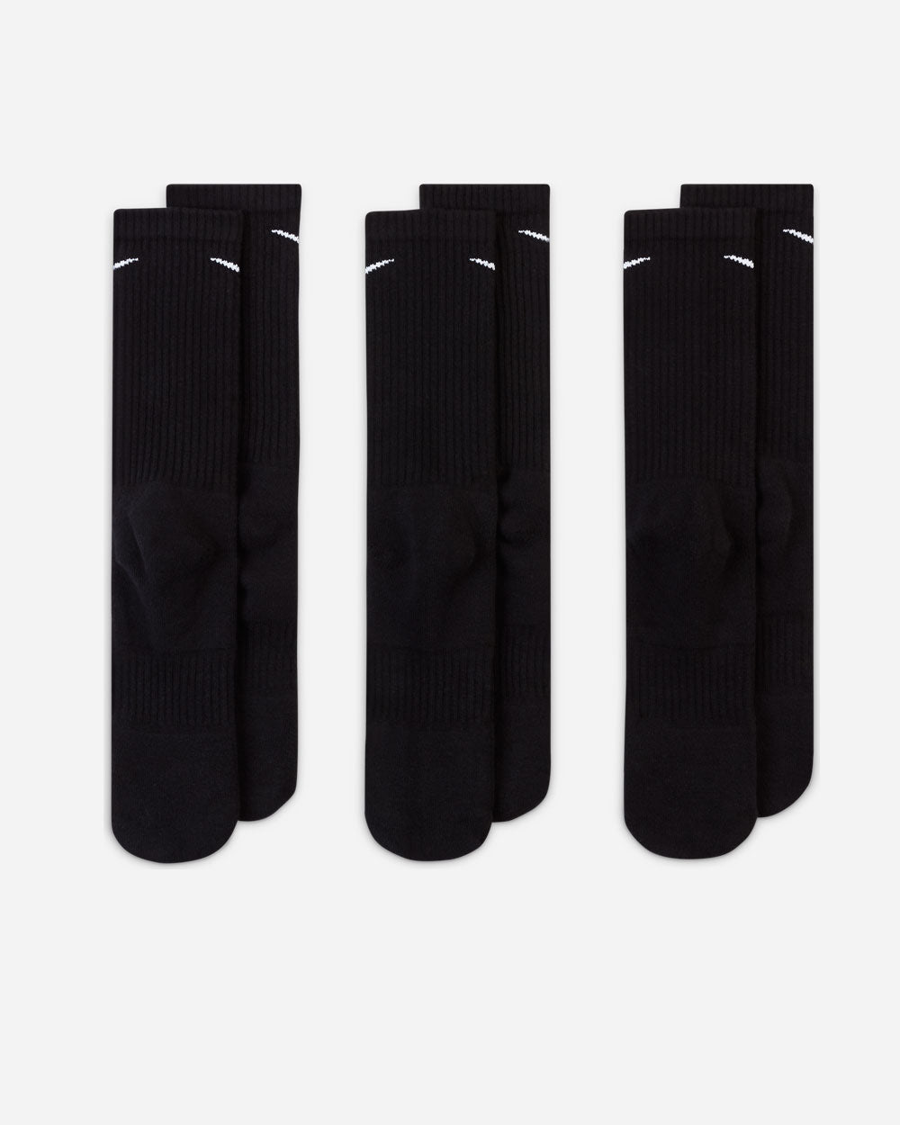 Nike Everyday Cushioned Crew Socks 3 Pack Black/White SX7664-010