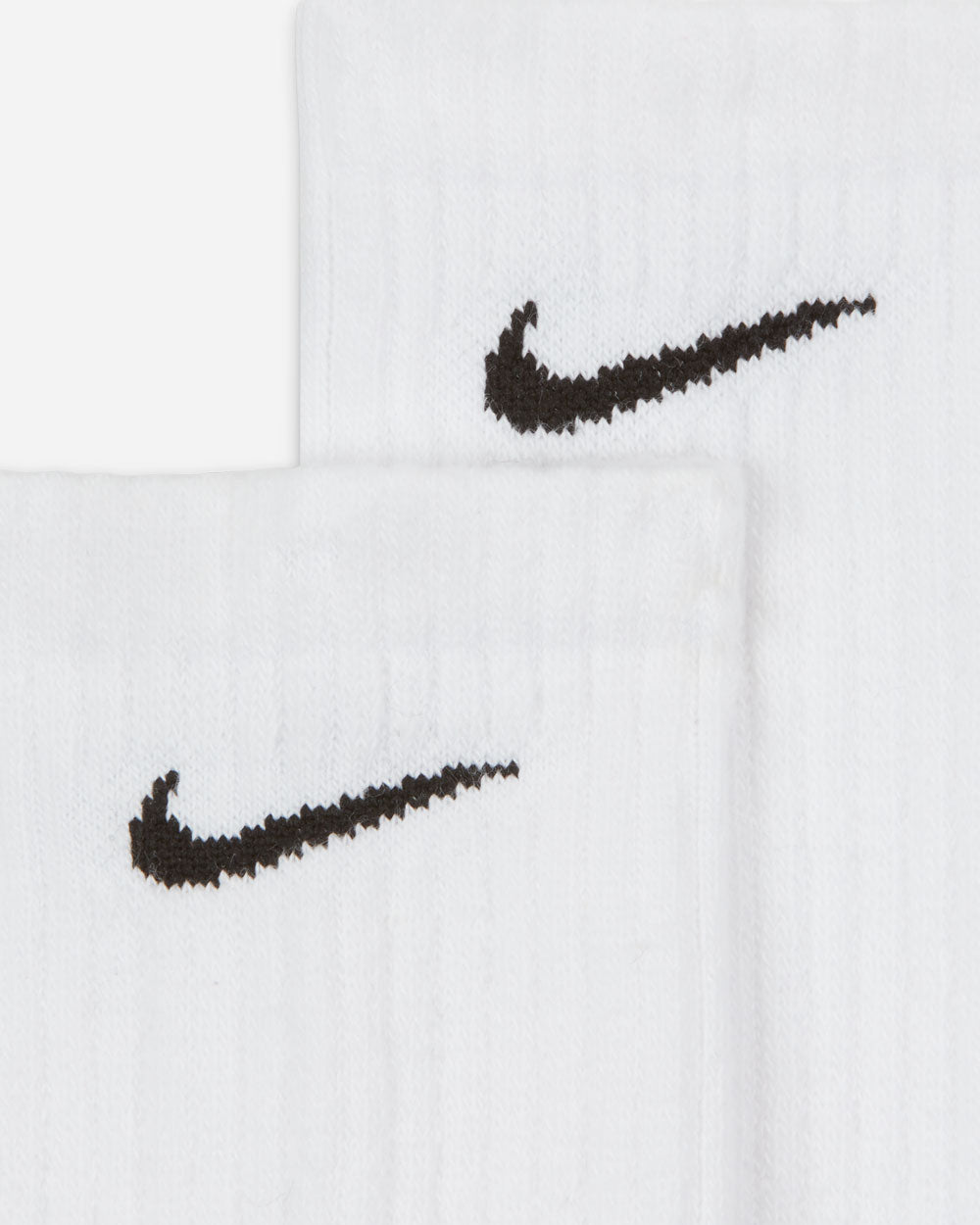 Nike Everyday Cushioned Crew Socks White/Black 3 Pack SX7664-100